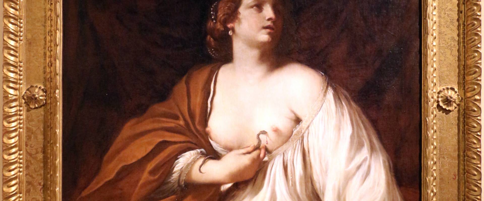Guercino, cleopatra, 1639 foto di Sailko